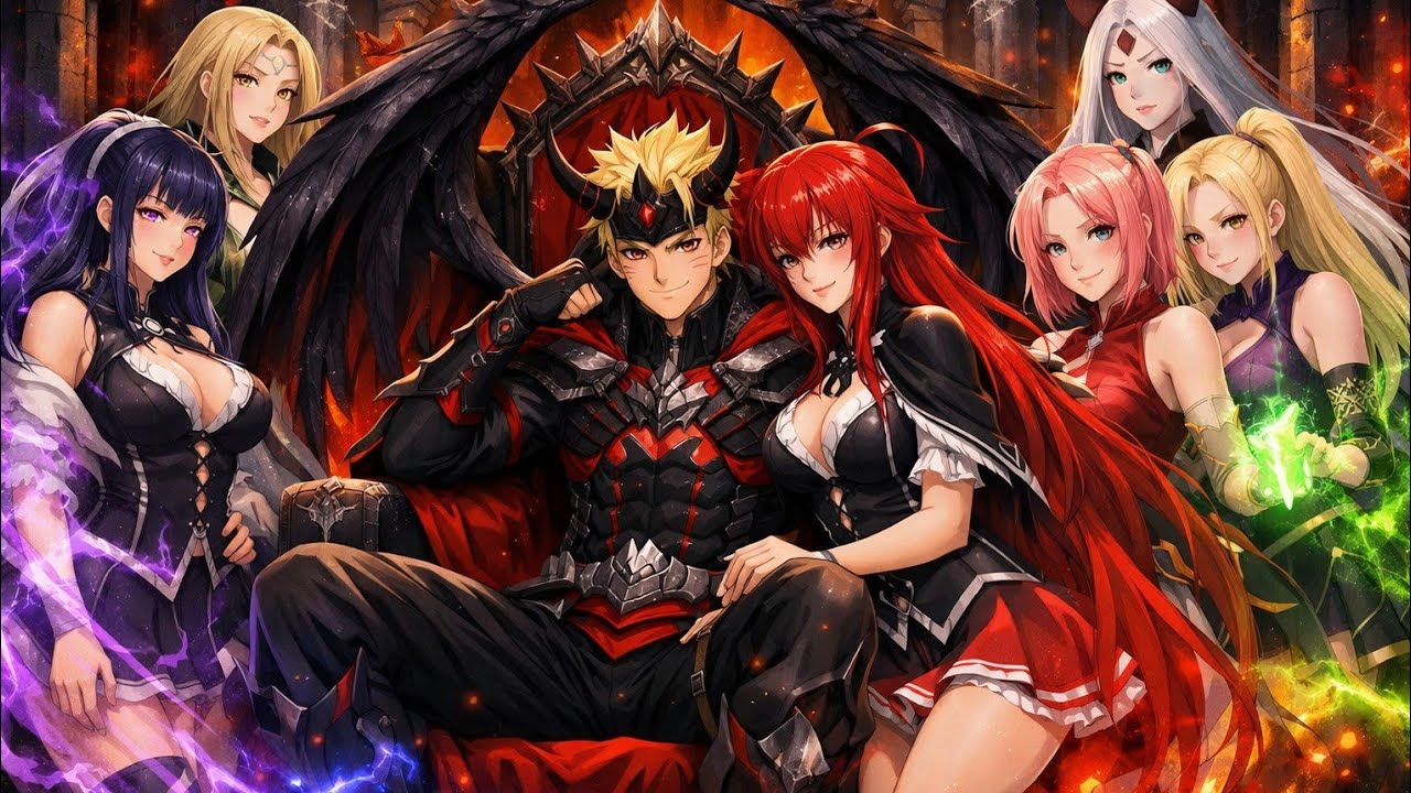What If Naruto Became the Devil King of High School DxD with a Chakra Harem?