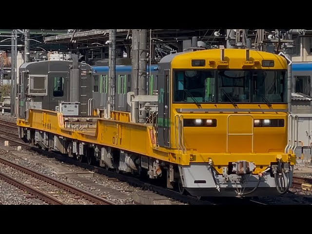 4K高画質】【信濃大町工臨返空（レール空車）】キヤE195系1000番台ｵｸST