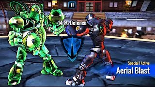 Ultimate Robot GREEN ROBOT TRANSFORM Android Gameplay HD screenshot 2