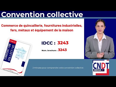 Vidéo : convention collective des commerces de quincaillerie, fournitures industrielles, fers, métaux et équipement de l
