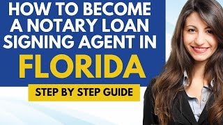 How To Become A Notary Loan Signing Agent In Florida - Notary Signing Agent Requirements In Florida