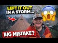 48 Hours in Heavy Rain – Did the Vevor Tipi Leak?!