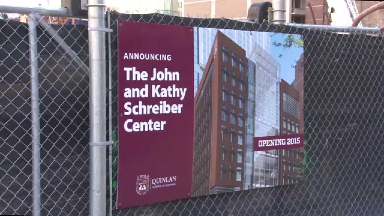 Schreiber Center Coming 2015 Loyola's Quinlan School of Business