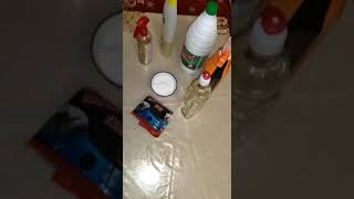 مشترياتي للتتظيف/ تصنعي وحدك مزيل الغبار رائع.