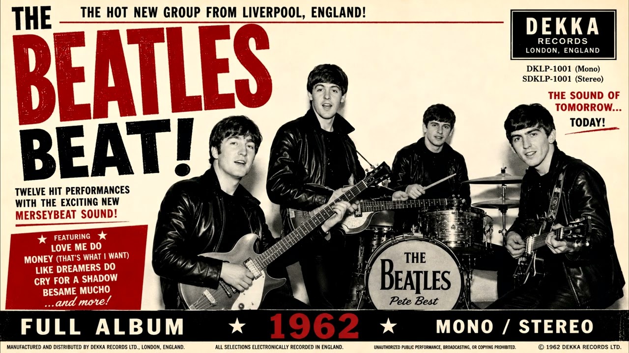 THE BEATLES – BEATLES BEAT! (1962) [FULL ALBUM] RARE DEKKA