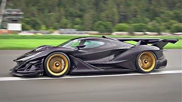 Apollo IE goes Full Send on an Airstrip | Straight Piped 6.3L N/A V12 | Feat. Start up, Revs & More