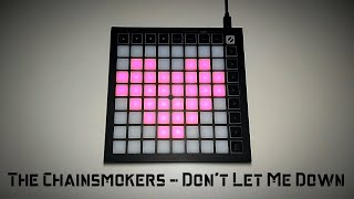 The Chainsmokers - Don't let me down launchpad mini mk3 cover