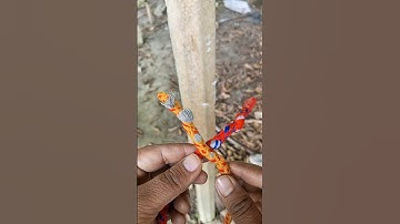 Best Smart Knot in the world 💯✅ #shorts #knot #knotting #knotskill #diy #camping #knotart #knoting