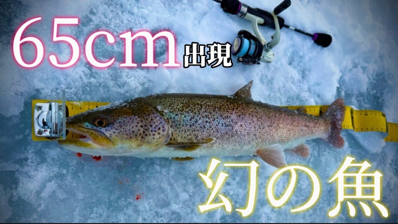 氷上釣り Day2 幻の魚が2匹も...!? 60オーバーも出現！