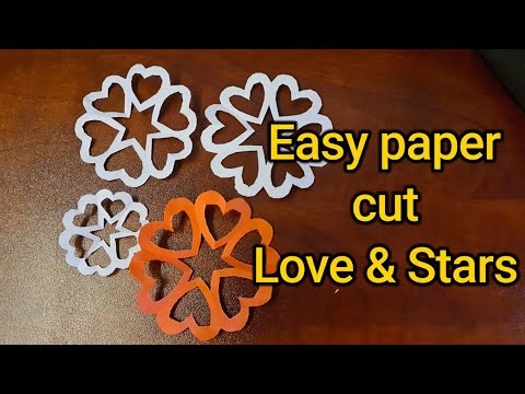 Paper-cut flower for window decoration easy| Chinese paper cut easy ...
