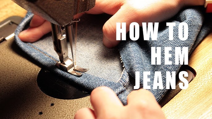 How to Hem Pants Without Sewing Easily in 10 Minutes - Nana Sews