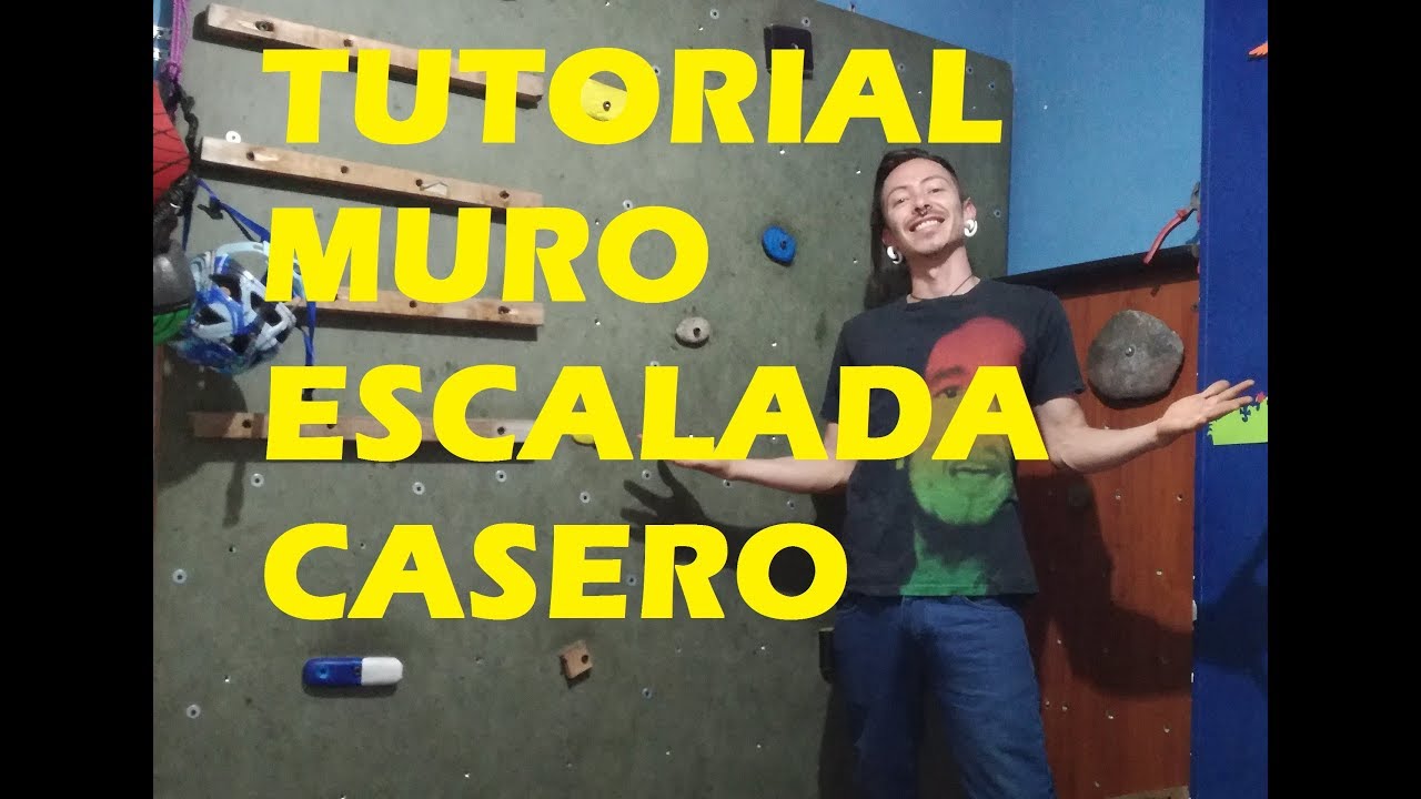 TUTORIAL COMO HACER MURO DE ESCALADA