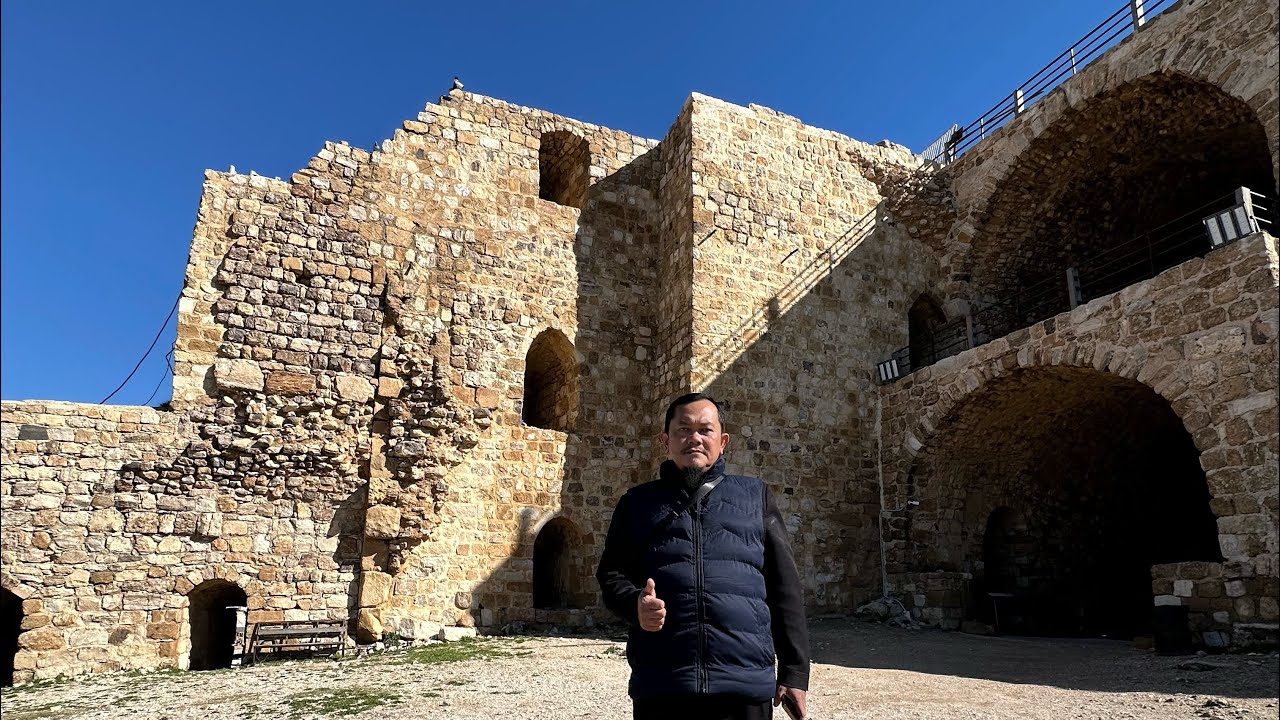 Benteng Shalahuddin Al-Ayyubi di Karak Yordania (Syam)