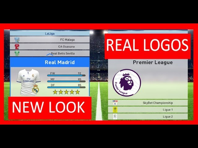 PES 2017 Real Team Names Guide - Gaming Respawn