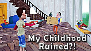 My Childhood Ruined?!? HELLO NEIGHBOR Mod Kit Gameplay