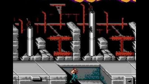 Super Contra (NES) gameplay - part 1