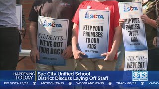 Sac City Unified School Board To Decide On Teacher Layoffs