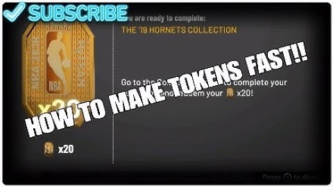 HOW TO MAKE TOKENS FAST!! NBA2K19 MyTEAM