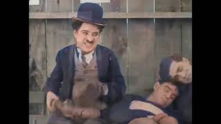 Charlie Chaplin - The Champion (Laurel & Hardy) color