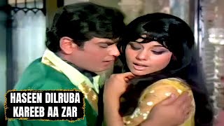 Haseen Dilruba Kareeb Aa Zara | Mohammed Rafi | Roop Tera Mastana 1972 Songs | Mumtaz, Jeetendra