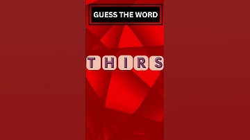 Scrambled Word Games: Can You Solve these Tricky Scrambled Word Puzzles? #shorts