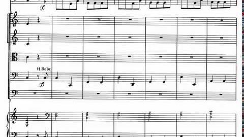 3.- Allegro. Cello Concerto in C Major (Vivaldi) Score Animation