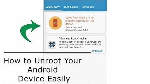 Root/Unroot your android device (Easy Steps ) super su