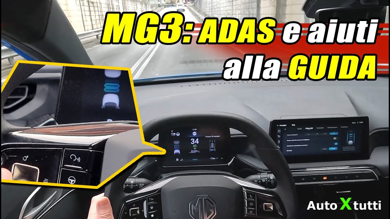 MG3 Hybrid+: ADAS e funzioni di guida #mg