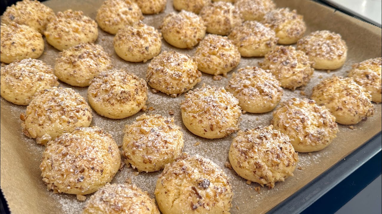 Мягкое печенье, которое тает во рту 🤤 Рецепт за 5 минут 👈