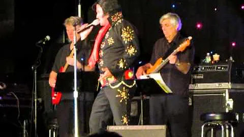 Jim Forshey as Elvis performs You Gave Me a Mounta...