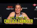 Chelsea Chandler Wanted Aggressive Cachoeira "I'll Shake Her Hand After" | UFC Vegas 118