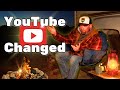 This is not good youtube is changing  truck camper camping