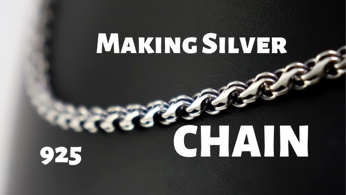 How to make a sterling silver chain necklace 