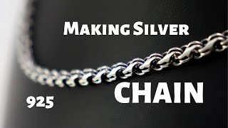 Making Silver Chain for Cross | Dynamis Jewelry