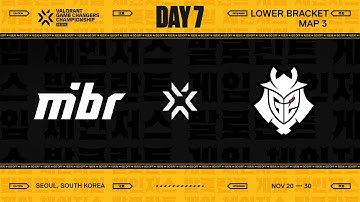 MIBR vs. G2 - VALORANT Game Changers Championship - Knockouts - Map 3