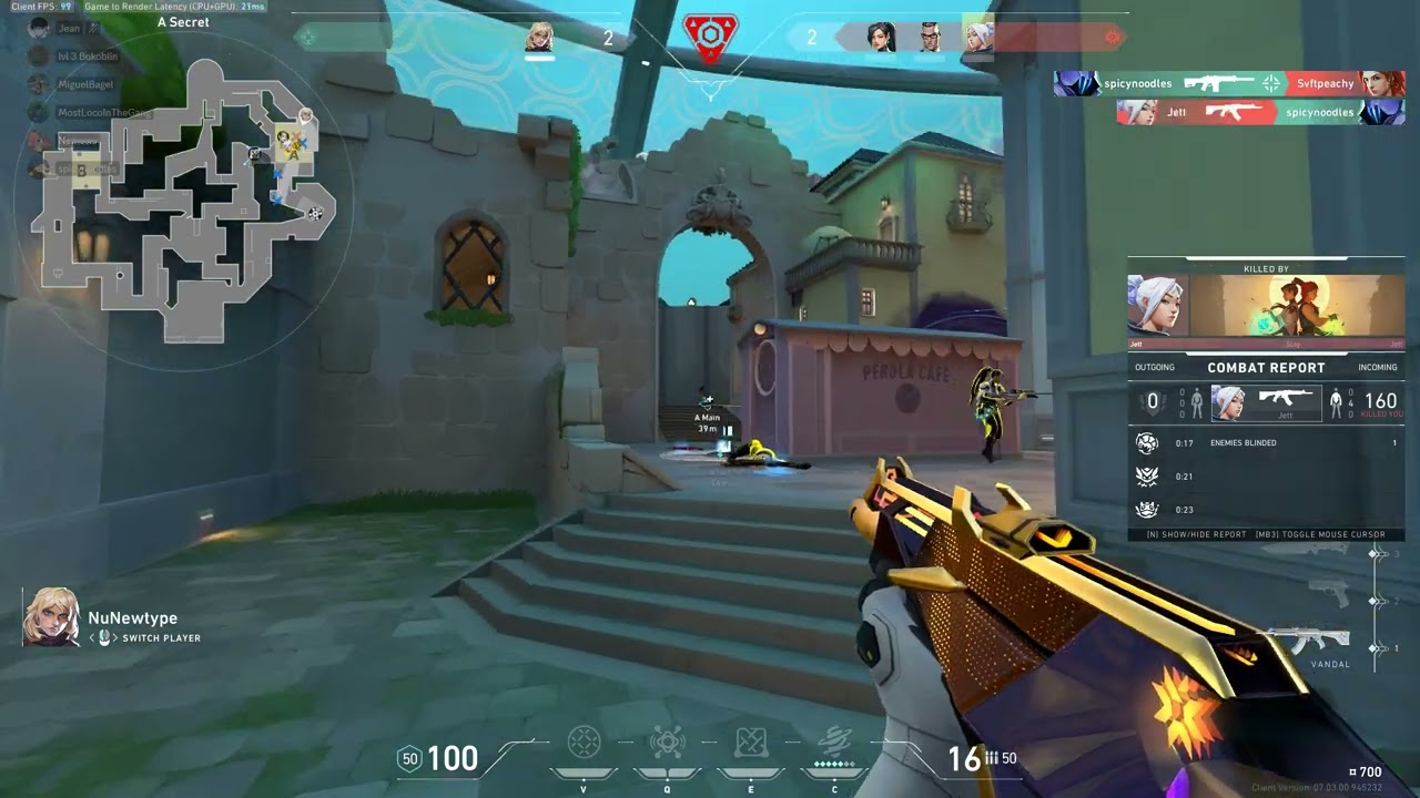 Miguel hits a NASTY 1v3 CLUTCH