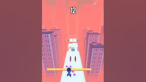 Roof Rails Walkthrough Gameplay ( Android, iOS ) #shorts