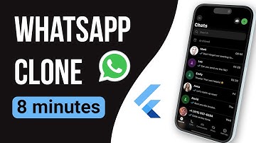 Build a WhatsApp Clone in 8 Minutes With Flutter!