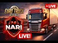 🔴 LIVE ETS2 🚛 | Long Drive • Heavy Cargo • Chill Trucking | NARI
