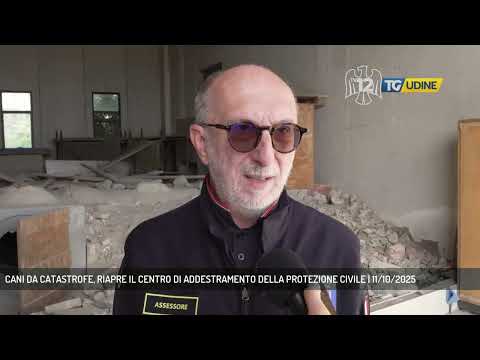 CANI DA CATASTROFE, RIAPRE IL CENTRO DI ADDESTRAMENTO DELLA PROTEZIONE CIVILE | 11/10/2025