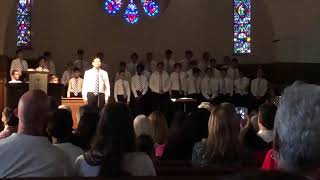 The Geneva School Spring Concert 2019 For Forever Dear Evan Hansen Josué Torres