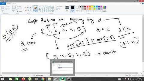 Left Rotate Array By d