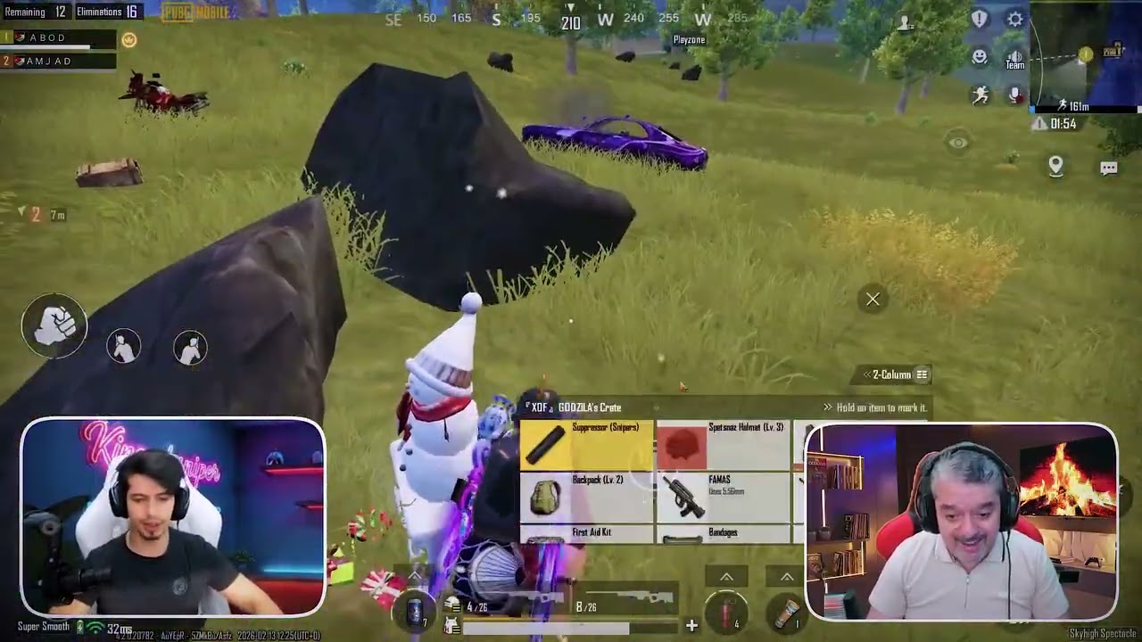 دبل اسنايبر من ملك اللعبة عبود 💥💪☠️