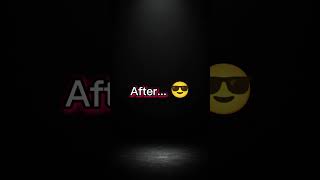 🔥 Pro X GamerZ 3D Text Edit Before vs After 🤯 #shorts