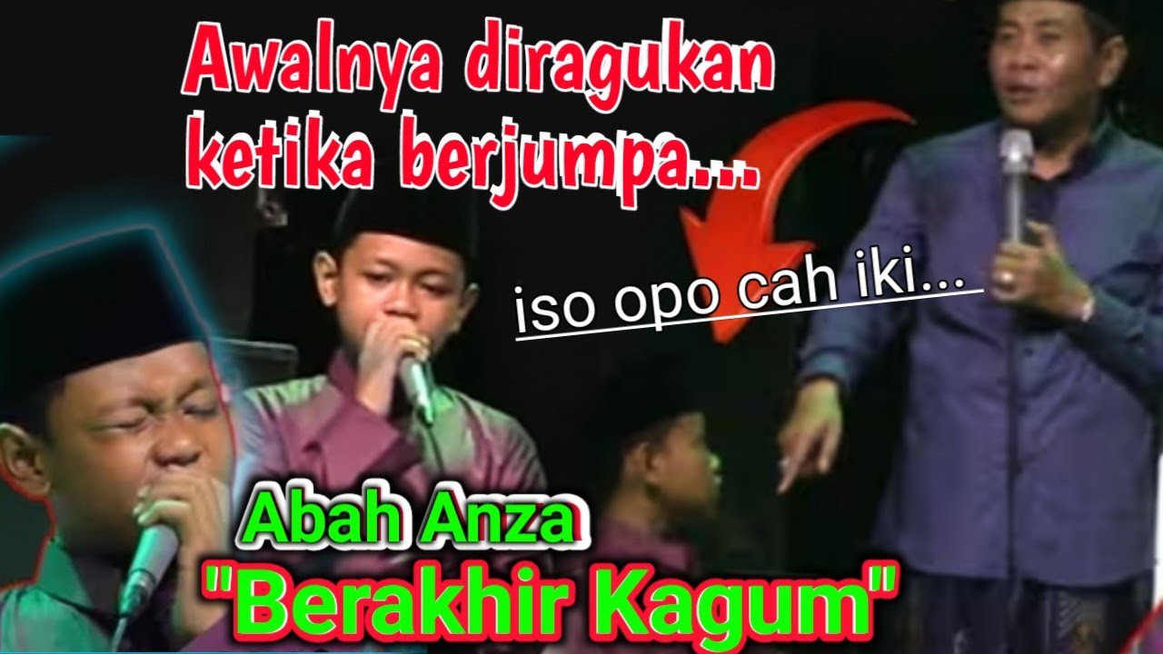 Abah Anza Awalnya Sempat Ragu Dengan Bocah Ini Endingnya Bikin Kagum Semua Jamaah