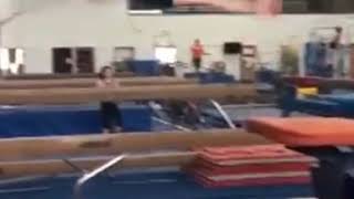 Mallory Reyes Gymnastics...Double Full on Vault