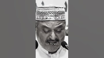 فتقبلها ربها بقبول حسن وأنبتها نباتا حسنا وكفلها زكريا || سورة آل عمران القارئ الحاج عامر الكاظمي
