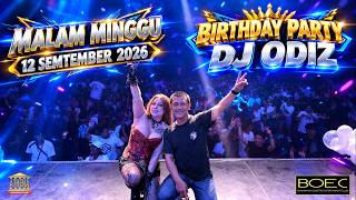 DJ FREDY ATHENA TANGGAL 12 SEPTEMBER 2026 x BIRTHDAY PARTY DJ ODIZ