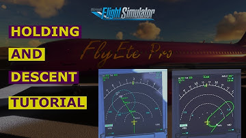 How To Descent | Holding Pattern Flybywire A32NX | Complete Tutorial