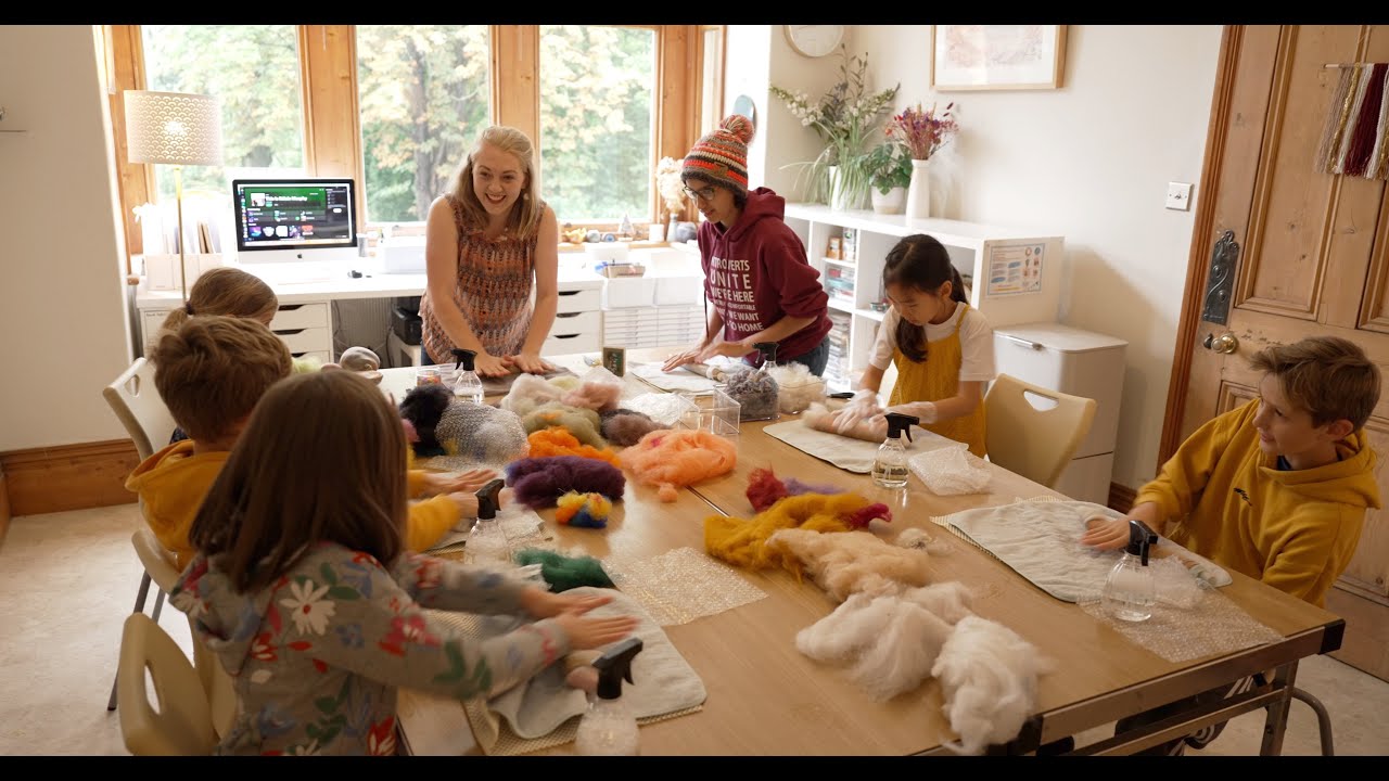 Promo video - Children's art workshops at Flying Fish studio